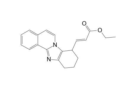 Ethyl (E)-3-(8,9,10,11-tetrahydrobenzamido[2,1-a]isoquinolin-8-yl)propenoate