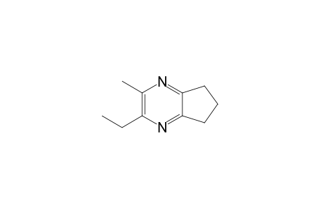 2-Methyl-3-ethyl-6,7-dihydro-5H-cyclopentapyrazine
