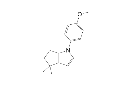 1-(4-Methoxyphenyl)-4,4-dimethyl-1,4,5,6-tetrahydrocyclopenta[b]pyrrole