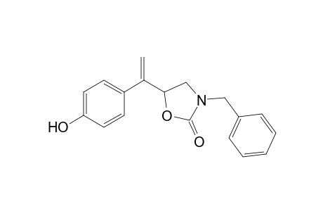 3-Benzyl-5-(1-(4-hydroxyphenyl)vinyl)-2-oxazolidinone