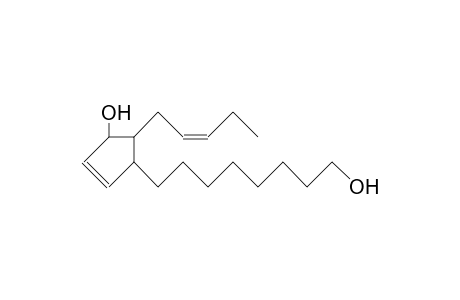 4-(8-Hydroxy-octyl)-5-(penten-2-yl)-cyclopent-2-en-1-ol