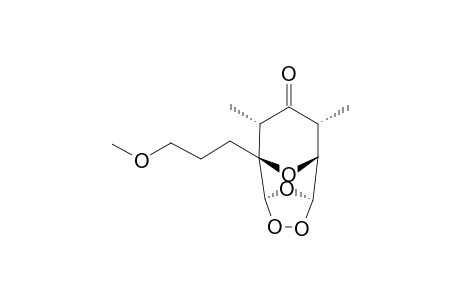 2-(3-METHOXYPROPYL)-3-EXO,5-EXO-DIMETHYL-8,9,10,11-TETRAOXATRICYCLO-[5.2.1.1(2,6)]-UNDECAN-4-ONE