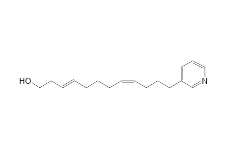 (3E,8Z)-12-(3-pyridinyl)-1-dodeca-3,8-dienol