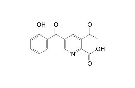 3-acetyl-5-salicyloylpicolinic acid