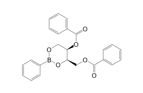 [(4R,5R)-2-phenyl-5-(phenylcarbonyloxy)-1,3,2-dioxaborinan-4-yl]methyl benzoate