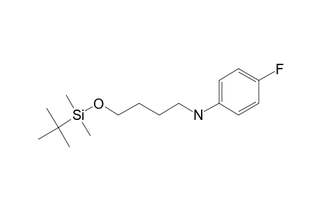 4-(4-Fluoroanilino)-1-butanol, tert-butyldimethylsilyl ether