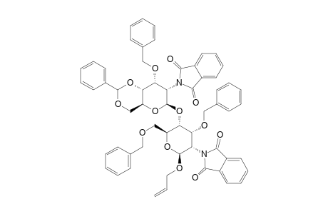 ALLYL-3,6-DI-O-BENZYL-4-O-(3-O-BENZYL-4,6-O-BENZYLIDENE-2-DEOXY-2-PHTHALIMIDO-BETA-D-ALLOPYRANOSYL)-2-DEOXY-2-PHTHALIMIDO-BETA-D-ALLOPYRANOSIDE
