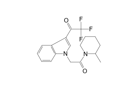 1H-Indole, 1-[1-[2-(2-methylpiperidin-1-yl)-2-oxoethyl]]-3-trifluoroacetyl-