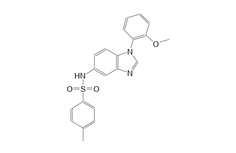 N-[1-(2-methoxyphenyl)-1H-benzimidazol-5-yl]-4-methylbenzenesulfonamide