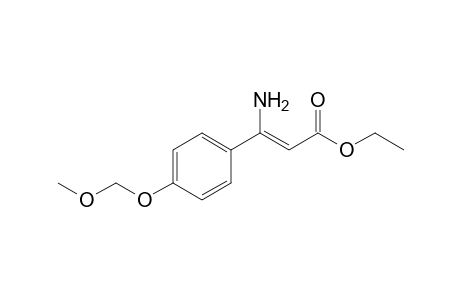 Ethyl .beta.-amino-4-(methoxymethyloxy)cinnamate