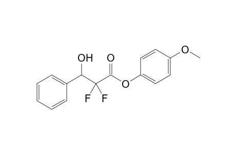 4-Methoxyphenyl 2,2-Difluoro-3-hydroxy-3-phenylpropanoate