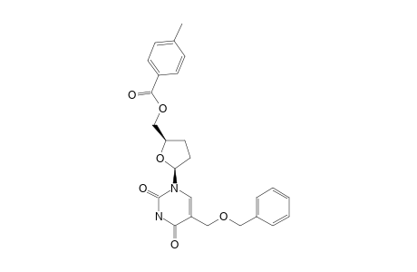 5-BENZYLOXYMETHYL-2',3'-DIDEOXY-5-O-(4-METHYLBENZOYL)-URIDINE