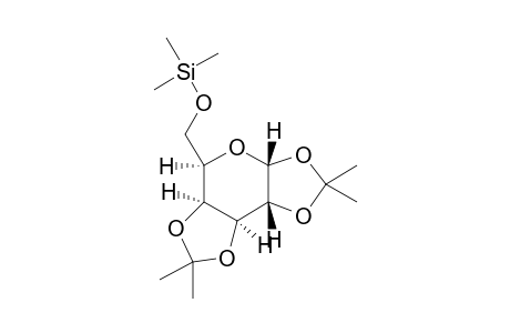 1,2:3,4-di-o-Isopropylidene-D-galactopyranose, tms derivative