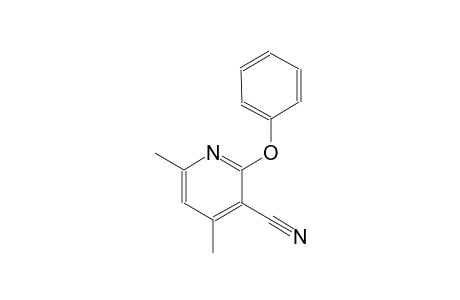4,6-dimethyl-2-phenoxynicotinonitrile