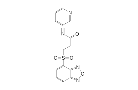 propanamide, 3-(2,1,3-benzoxadiazol-4-ylsulfonyl)-N-(3-pyridinyl)-