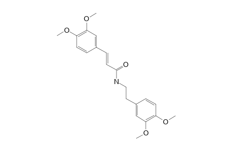 N-TRANS-4-O-METHYLFERULOYL-3',4'-O-METHYL-DOPAMINE