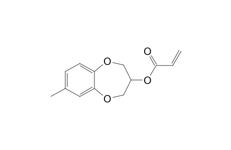 (7-methyl-3,4-dihydro-2H-1,5-benzodioxepin-3-yl) prop-2-enoate