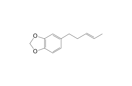 (E)-5-(3',4'-Methylenedioxyphenyl)pent-2-ene