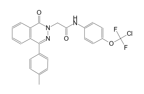 2-phthalazineacetamide, N-[4-(chlorodifluoromethoxy)phenyl]-1,2-dihydro-4-(4-methylphenyl)-1-oxo-