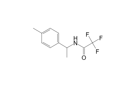 2,2,2-trifluoro-N-[1-(4-methylphenyl)ethyl]acetamide