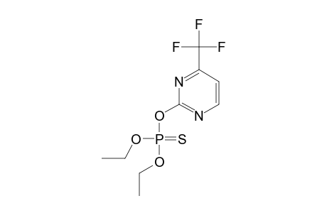 Phosphorothioic acid, O,O-diethyl O-[4-(trifluoromethyl)-2-pyrimidinyl] ester