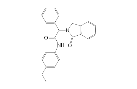 1H-isoindole-2-acetamide, N-(4-ethylphenyl)-2,3-dihydro-1-oxo-alpha-phenyl-