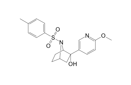 endo-2-Hydroxy-exo-2-(2-methoxy-5-pyridyl)-7-(p-toluenesulfonyl)-7-azabicyclo[2.2.1]heptane