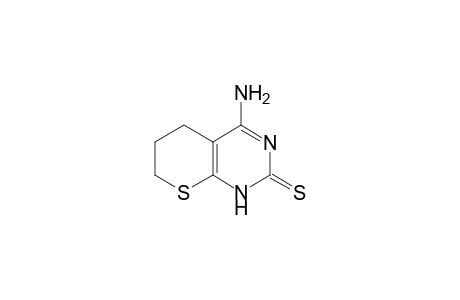 4-amino-6,7-dihydro-5H-thiopyrano[2,3-d]pyrimidine-2(1H)-thione