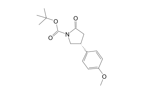 (R)-tert-butyl 4-(4-methoxyphenyl)-2-oxopyrrolidine-1-carboxylate