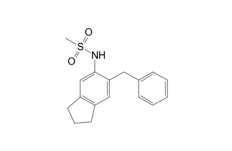 N-(6-benzyl-5-indanyl)methanesulfonamide