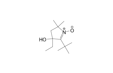 2H-Pyrrol-4-ol, 5-(1,1-dimethylethyl)-4-ethyl-3,4-dihydro-2,2-dimethyl-, 1-oxide
