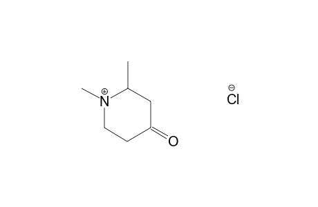 1,2-DIMETHYL-4-PIPERIDONE, HYDROCHLORIDE