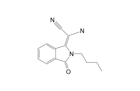 AMINO-(2-BUTYL-3-OXO-2,3-DIHYDRO-1H-ISOINDOL-1-YLIDENE)-ACETONITRILE;(Z)-ISOMER