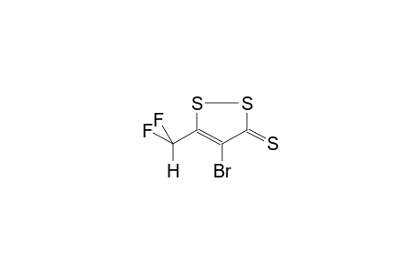 4-BROMO-5-DIFLUOROMETHYL-1,2-DITHIOLEN-3-THIONE