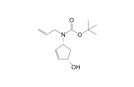 N-allyl-N-[(1R,4S)-4-hydroxycyclopent-2-en-1-yl]carbamic acid tert-butyl ester