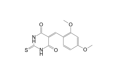 4,6(1H,5H)-pyrimidinedione, 5-[(2,4-dimethoxyphenyl)methylene]dihydro-2-thioxo-