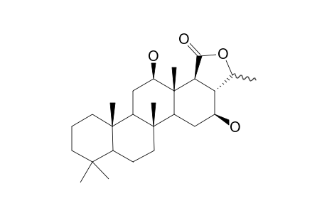 12.beta.,16.beta.-Dihydroxy-24-methyl-Scalaran-25,24-olide