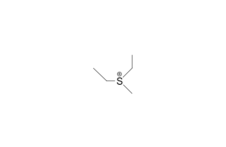 Diethyl-methyl-sulphonium cation
