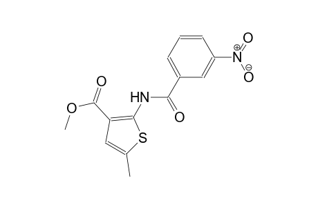 methyl 5-methyl-2-[(3-nitrobenzoyl)amino]-3-thiophenecarboxylate
