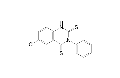 6-Chloro-3-phenylquinazoline-2,4(1H,3H)-dithione