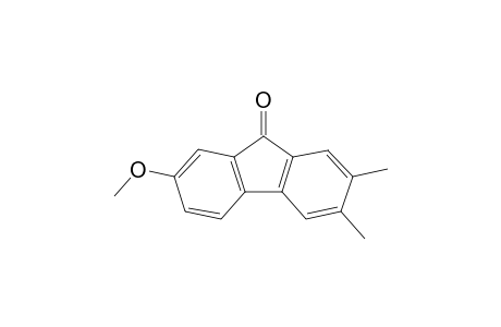 7-Methoxy-2,3-dimethyl-9H-fluoren-9-one