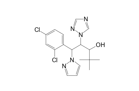 1H-1,2,4-Triazole-1-ethanol, beta-[(2,4-dichlorophenyl)-1H-pyrazol-1-ylmethyl]-alpha-(1,1-dimethylethyl)-