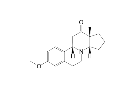 (-)-13-epi-Aza-17-desoxo-12-oxoestrone Methyl Ether