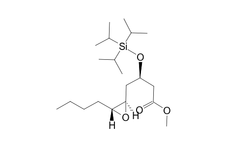 (3RS,5RS,6RS)-Methyl 5,6-epoxy-3-triisopropylsilyloxydecanoate