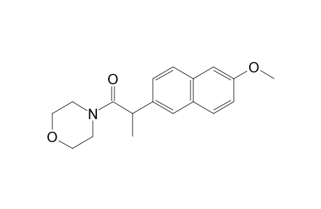 2-(6-Methoxynaphthalen-2-yl)-1-morpholinopropan-1-one