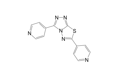 [1,2,4]Triazolo[3,4-b][1,3,4]thiadiazole, 3,6-di(4-pyridinyl)-