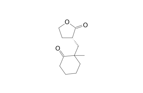 [R-(R*,R*)]-3-[(2-Oxo-1-methylcyclohexyl)methyl]-2(5H)-3,4-dihydrofuranone