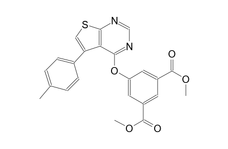 1,3-benzenedicarboxylic acid, 5-[[5-(4-methylphenyl)thieno[2,3-d]pyrimidin-4-yl]oxy]-, dimethyl ester