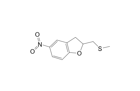 Benzofuran, 2,3-dihydro-2-[(methylthio)methyl]-5-nitro-