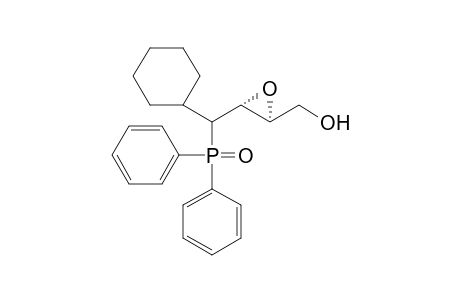 anti-(2S,3R,4S)-4-Cyclohexyl-4-diphenylphosphinoyl-2,3-epoxybutan-1-ol